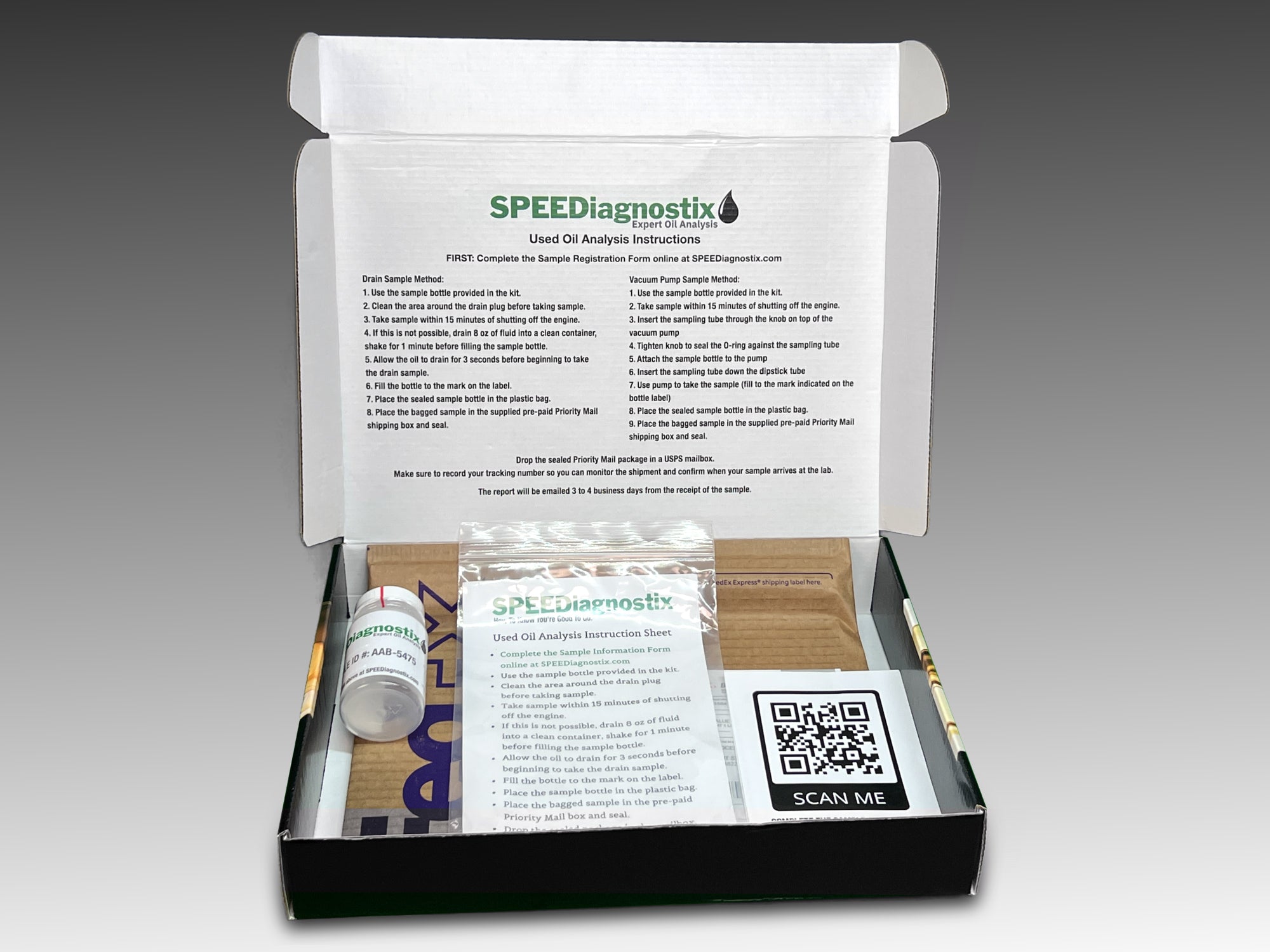 Premium Oil Analysis Kit - SPEEDiagnostix