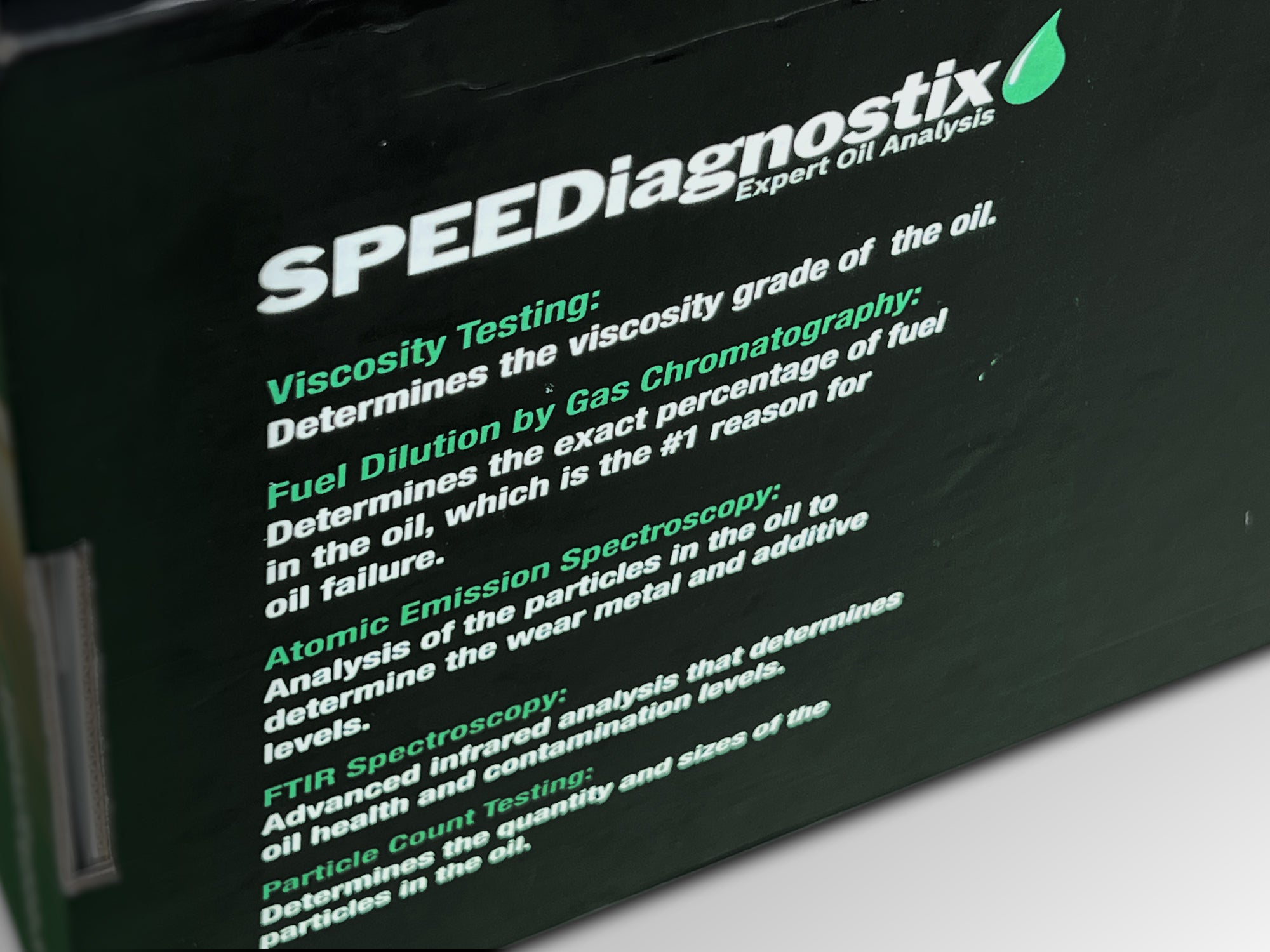 Premium Oil Analysis Kit - SPEEDiagnostix